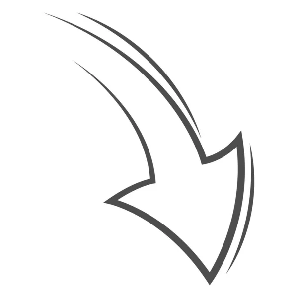 Bu ok vektör elementi çizimi