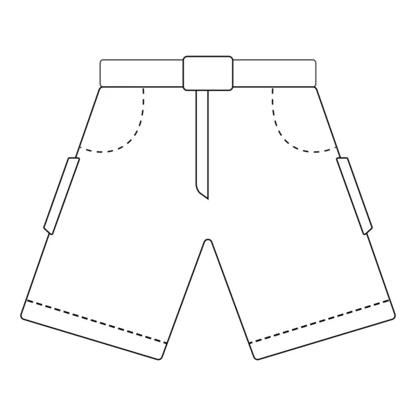 Questo Pantalone Elemento Vettoriale Illustrazione Design — Vettoriale Stock