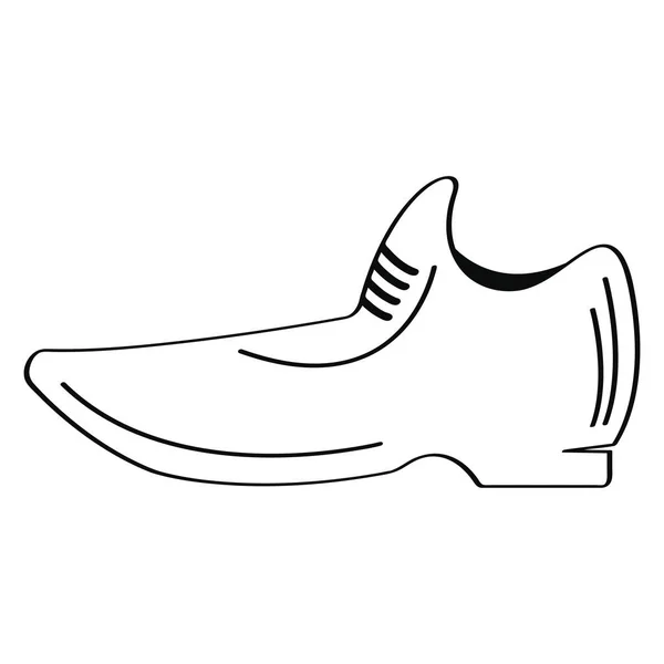 Дизайн Векторной Иллюстрации Логотипа Обуви — стоковый вектор