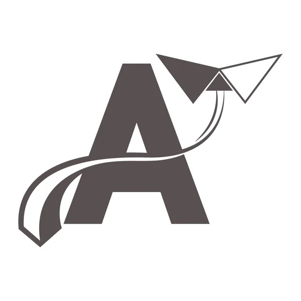 Dit Letter Logo Vector Illustratie Ontwerp — Stockvector