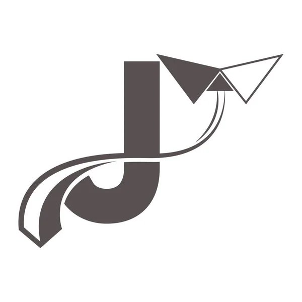 Harf Logo Vektör Illüstrasyon Tasarımı — Stok Vektör