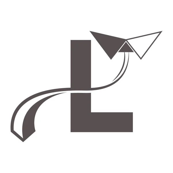 Dit Letter Logo Vector Illustratie Ontwerp — Stockvector