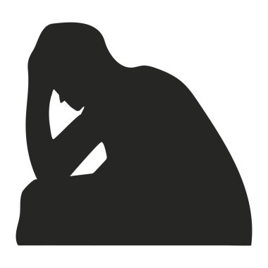 depresyon simgesi vektör illüstrasyon tasarımı