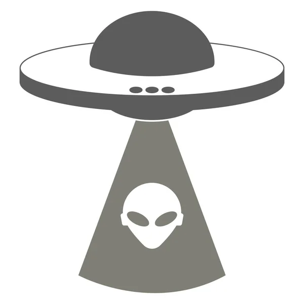 Ufo Space Vector Icon Illustration Design — 스톡 벡터