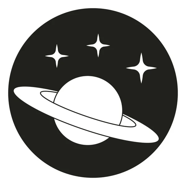 Das Ist Uoter Space Icon Vektor Illustration Design — Stockvektor