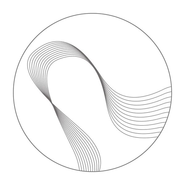 Уникальный Дизайн Иконки Абстрактного Вектора — стоковый вектор