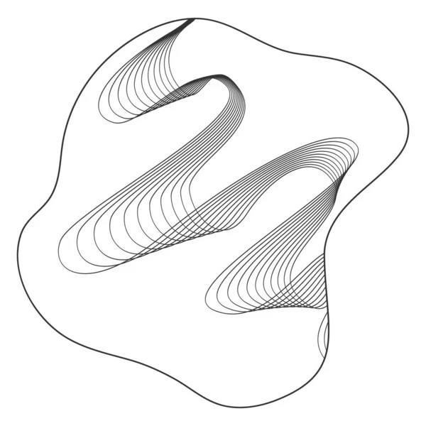 Ainutlaatuinen Abstrakti Vektori Kuvake Kuvituksen Suunnittelu — vektorikuva