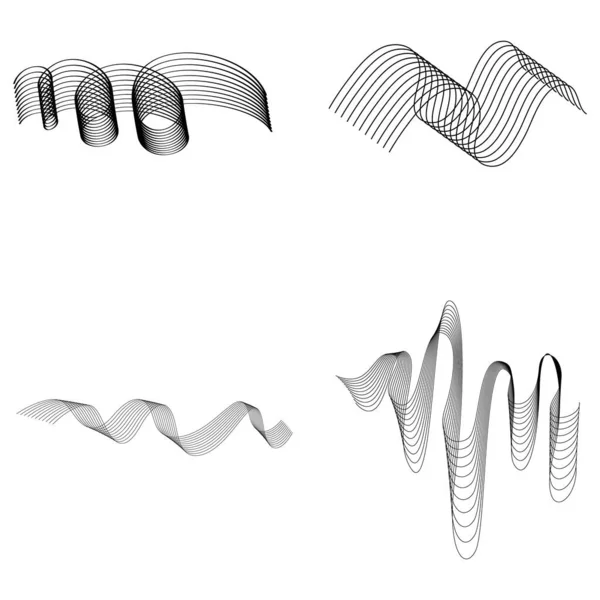 Icône Vectorielle Abstraite Unique Illustration Design — Image vectorielle