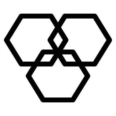 Bu soyut simge vektör illüstrasyon tasarımı