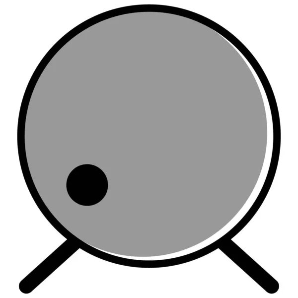 Drum Icon Vector Illustration Design — Stock Vector