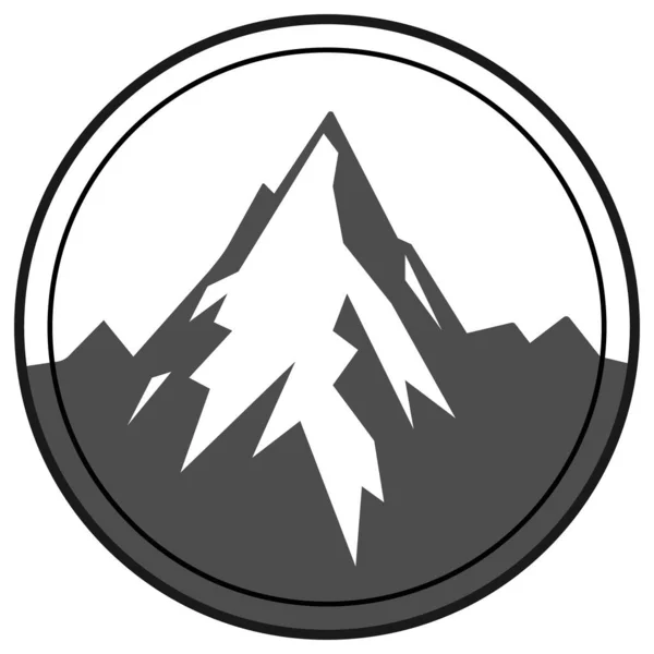 Bu Montain logo vektör çizimi.