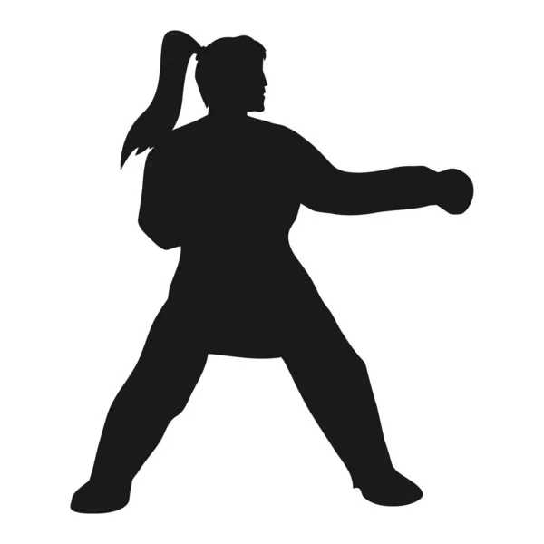 Dies Ist Karate Vektor Illustration Design — Stockvektor