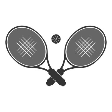 Bu tenis vektör çizimi tasarımı.
