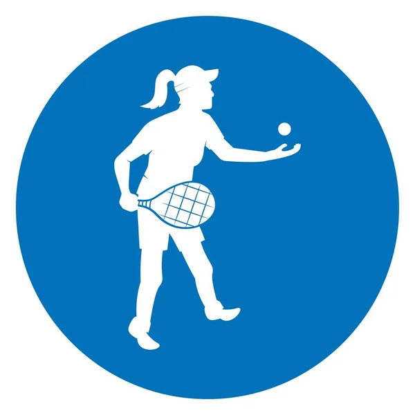 Tenis Vektör Çizimi Tasarımı — Stok Vektör