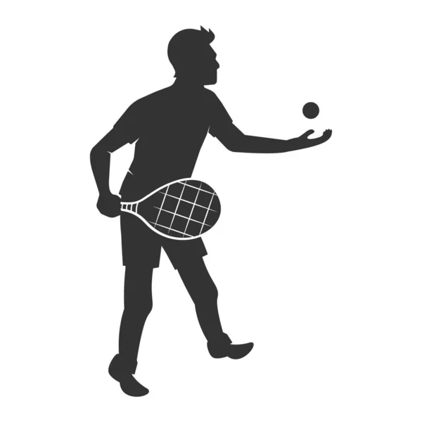 Dies Ist Tennis Vektor Illustration Design — Stockvektor