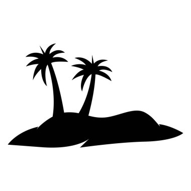 Bu hindistan cevizi ağacı çizim tasarımı vektörü