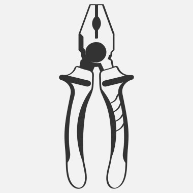 Sağlam çene ve ergonomik sapları içeren bir pense çifti