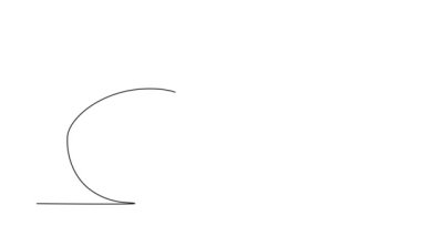 Meyve bahçesi logosu kimliği için yarısı dilimlenmiş organik eriğin tek çizgi çiziminin kendi kendine çizimi. Meyve bahçesi ikonu için taze meyve konsepti. Devamlı çizgi çekme. Tam uzunluk canlandırması