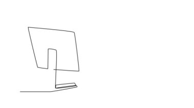 Tek satırın kendi kendine çizimi genç bir erkek şirket yöneticisinin ofisteki takım arkadaşına kısa bir telefon konuşması yapmasına yol açtı. İş konuşmaları. Devamlı çizgi çekme. Tam uzunluk canlandırması