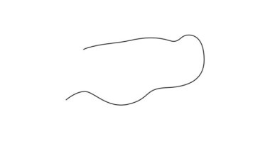 Çiftlik logosu kimliği için sağlıklı organik kavrulmuş fıstık çizimleri. Yenilebilir tohum ikonu için taze lezzetli yer fıstığı konsepti. Tam uzunluktaki tek çizgi canlandırması