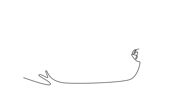 Саморисование анимации одной линии рисовать плетеную корзину со свежими фруктами дракона для иконки логотипа рынка. Здоровое питание содержит витамины для тела. Непрерывный розыгрыш. Полная длина анимации