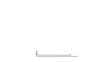 Sürekli çizilen çizimlerin animasyonu, genç marangoz kadının konut inşaatındaki tezgahta ahşap testereyle tahta keserken yan görüntüsünü çekiyor. Tam uzunluktaki tek çizgi canlandırması