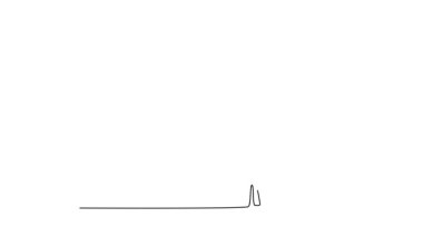 Tek çizgili kendi kendine çizim yapan erkek inşaat işçisini omzunda balyozla kendine çekiyor. Çekiçli ustabaşı şantiyede çalışıyor. Devamlı çizgi çekme. Tam uzunluk canlandırması