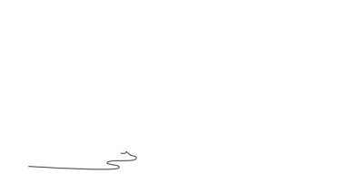 Tek bir çizginin kendi kendine çizimi profesyonel masa tenisi oyuncusunun topa hassasiyetle ve güçle vurmasını sağlıyor. Mahkemede dinamik vuruşlar yapmak. Devamlı bir çizgi. Tam uzunluk canlandırması