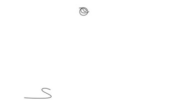 Animasyon çizimleri, sürekli çizim yapan kadın voleybolcuyu antrenman sırasında sahada sıçrama çivisiyle topa vurmaya itti. Sağlıklı yaşam tarzı kavramı. Tam uzunluktaki bir çizgi canlandırması