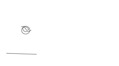 Kendi kendine çizim yapan tek çizgi profesyonel kadın voleybolcuyu iç sahada antrenman yapmaya ve topu kazmaya çekiyor. Takım üyesi turnuvaya katılıyor. Devamlı bir çizgi. Tam uzunluk canlandırması