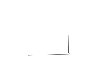 Canlandırılmış kendini çizen sürekli çizgi, bariyerin üzerinden atlayan profesyonel erkek sporcuyu ön tarafa çekiyor. Engelli konseptiyle koşmak. Yarış koşusunda. Tam uzunluktaki bir çizgi canlandırması