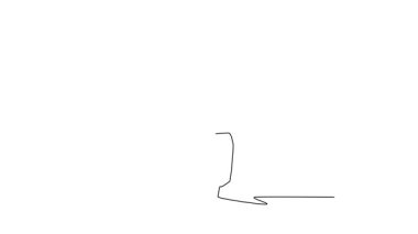 Devamlı çizgilerin animasyonlu çizimi genç kendinden emin boksörleri poz vermeye ve dövüşmeye hazır hale getiriyor. Profesyonel sporlar, aktif yaşam tarzı, vücut, güç. Tam uzunluktaki bir çizgi canlandırması