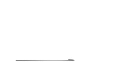 Sürekli kendini çizen hareketli kaslı erkek sporcu halteri itiyor. Fitness, antrenman, spor, spor, zindelik, performans, kas gücü. Tam uzunluktaki tek çizgi canlandırması