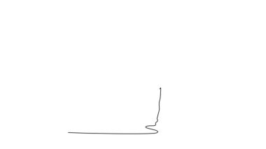 Kendi kendine çizim yapan tek çizgi, kurdeleli ritmik jimnastik yapan kadını kendine çekiyor. Kadın jimnastikçi zarif bir şekilde kurdele çevirir, hassasiyeti, zarafeti, sanatsallığı. Devamlı bir çizgi. Tam uzunluk canlandırması