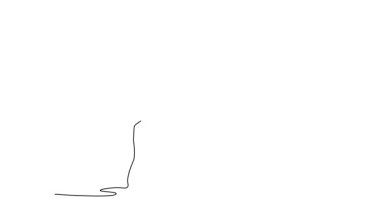 Sürekli çizimlerin animasyonu kadın jimnastikçiyi zarif manevra manevraları, sanatsal yeteneği ve büyüleyici jimnastik performansı için kendine çekiyor. Tam uzunluktaki bir çizgi canlandırması