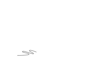 Sürekli kendini çizen hareketli jimnastikçi kız havada yarık açıyor. Spor giysili aktif jimnastikçi kadın spor jimnastiği yapıyor. Tam uzunluktaki tek çizgi canlandırması