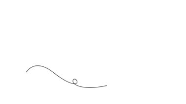 Canlandırılmış kendini çizme durmaksızın çizen zarif bayan jimnastikçi havada zıplıyor ve sıçrıyor. Büyüleyici ritmik jimnastikte zarafet ve hassasiyet. Tam uzunluktaki bir çizgi canlandırması