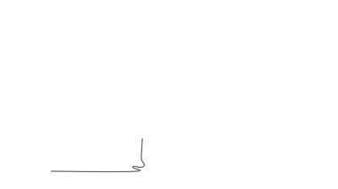 Sürekli kendini çizen animasyon kadın jimnastikçi zarif ritmik dansa uyuyor. Büyüleyici ritmik jimnastik performansında hassasiyet, zarafet ve sanatçılık. Tam uzunluktaki bir çizgi canlandırması