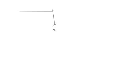 Sürekli çizim yapan hareketli kadın jimnastikçi jimnastik halkalarında sallanırken jimnastik yaparken spor salonunda kas egzersizi yapıyor. Tam uzunluktaki tek çizgi canlandırması