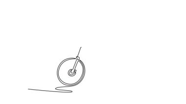 Devamlı çizim yapan genç iş adamının kaskı ve sırt çantası takıp bisiklet yolculuğuna başlamasını sağlıyor. Hayat tarzını değiştiriyor. Tam uzunluktaki tek çizgi canlandırması