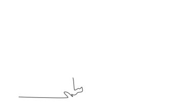 Sürekli çizim yapan aktif erkek beyzbol oyuncusu topu yeşil alana fırlatıyor. Antrenman ya da spor olsun diye beysbol oynayan agresif bir sporcu. Tam uzunluktaki bir çizgi canlandırması