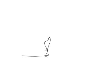 Animasyon, zarif bir at üzerinde zarif bir ortaklık, beceri ve binicilik sporunun derin bağlantısını ve disiplinini tasvir eden güzel bir kadın binici çiziyor. Tam uzunluktaki bir çizgi canlandırması