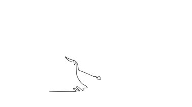 Kendi kendine çizim yapan profesyonel bir jokeyin dört nala at sürüşü yoğun hızı, heyecan verici rekabeti ve at yarışı sporunun ham gücünü resmediyor. Tam uzunluk canlandırması