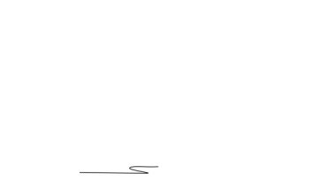 Sürekli çizilen çizgi, profesyonel bowling oyuncusunu bovling topunu yuvarlamaya hazırlıyor. Dinamik hareket ve atıcının benzersiz duruşuna odaklanıyor. Tam uzunluktaki tek çizgi canlandırması