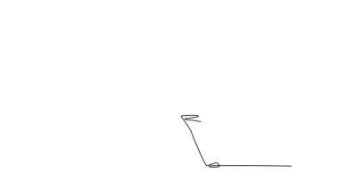 Sürekli kendini çizen hareketli kadın karate sporcusu güçlü ve düşük duruşa sahip. Gücü, disiplini ve dövüş sanatlarının kendini savunma yönünü sembolize eder. Tam uzunluktaki bir çizgi canlandırması