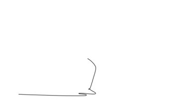 Tek bir çizginin kendi kendine çizimi iki iri Sumo güreşçisini birbirine kenetledi. Birbirlerine sıkı sıkıya sarıldılar. Atış ya da kaldırma gücü elde etmek için şiddetle mücadele ediyorlardı. Devamlı bir çizgi. Tam uzunluk canlandırması