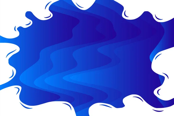 Абстрактний Фон Текстурою Хвиль Фігурним Орнаментом Склад Різних Форм Кривих — стоковий вектор