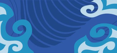 Çeşitli kıvrımlı süslemeleri olan organik dalgalı dokuların soyut arkaplanı. Kıvrımlı kıvrımlar dalga dokusu arkaplanındaki dekoratif süslemeleri. 
