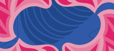 Renk alevinin soyut arkaplanı dalgalı dokunun üzerindeki süsü şekillendirir. Kavisli çizgiler üzerinde soyut alev şekli süslemeleri kolajı.