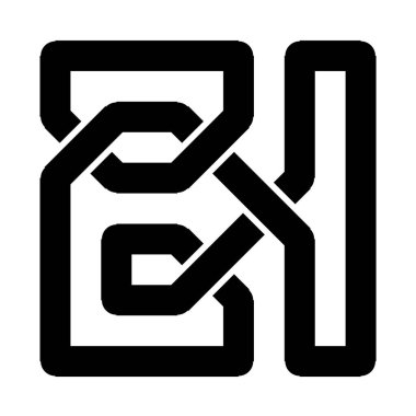 Dekoratif Kelt düğümü çizimi. Sanatsal süslemeli Kelt düğüm vektör çizimi.